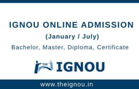 IGNOU Online Admission