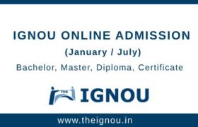 IGNOU Online Admission