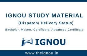 IGNOU Study Material Status