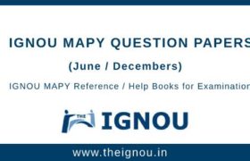 Ignou MAPY Question Papers