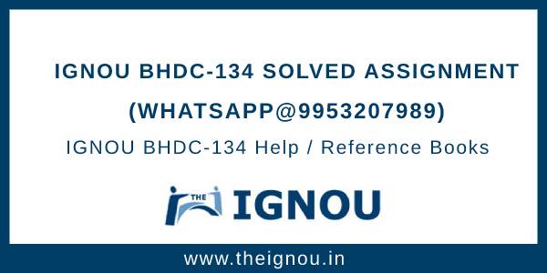 bhdc 134 assignment question paper 2021 22