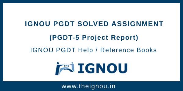 pgdt assignment last date