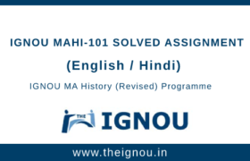 Ignou mahi101